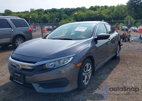 2016 Honda Civic Lx from USA, damaged, VIN 2HGFC2F52GH511538